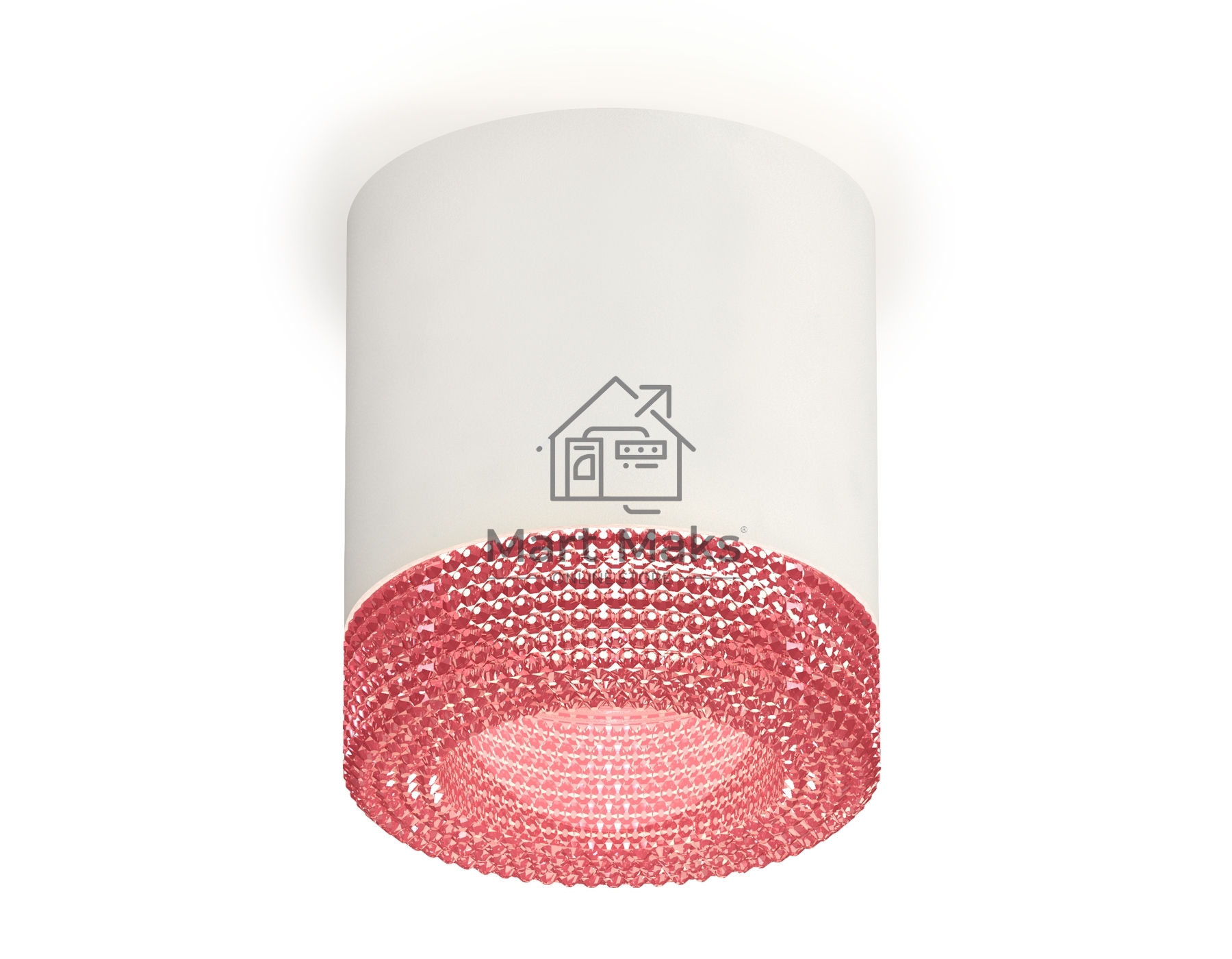 Светильник Ambrella Light XS7401022 SWH/PI белый песок/розовый MR16 GU5.3 (C7401, N7193)