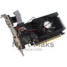 Видеокарта AFOX GeForce GT 710, 1 GB DDR3, 64 bit, HDMI, DVI-D, VGA, GPU 954 MHz