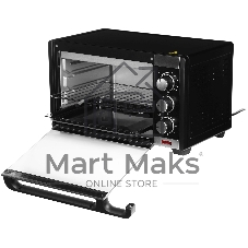 Мини-печь Hyundai MIO-HY091 20 л, 1380 Вт, черный