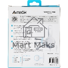Гарнитура A4Tech Fstyler FH150U белый/серый, проводная