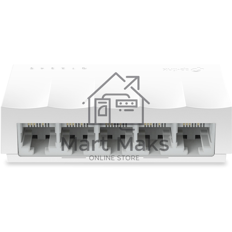 Коммутатор роутер TP-Link LS1005, 5 портов Ethernet 100 Мбит/с