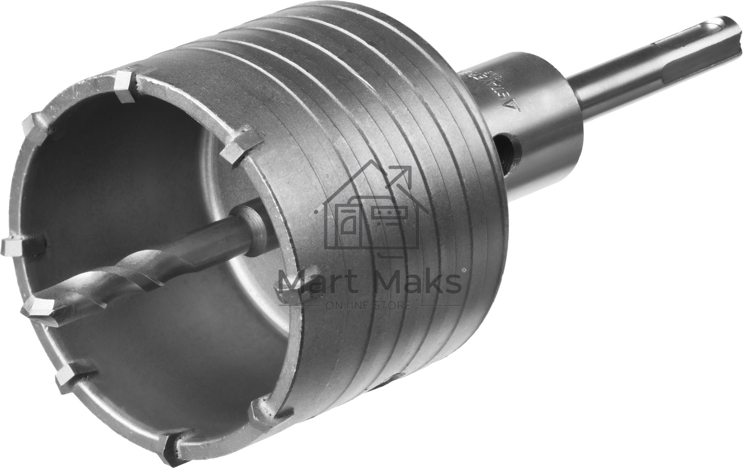 Коронка твердосплавная STAYER PROFESSIONAL 29190-68_z01в сборе SDS+ d68мм