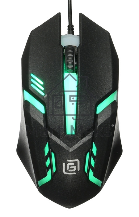Мышь проводная Oklick 396M INSOMNIA черный, 1000 dpi, USB, кнопки - 3