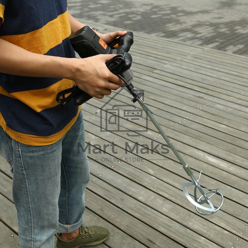 Дрель-миксер Deko DKM1600W, 1600 Вт, сетевая