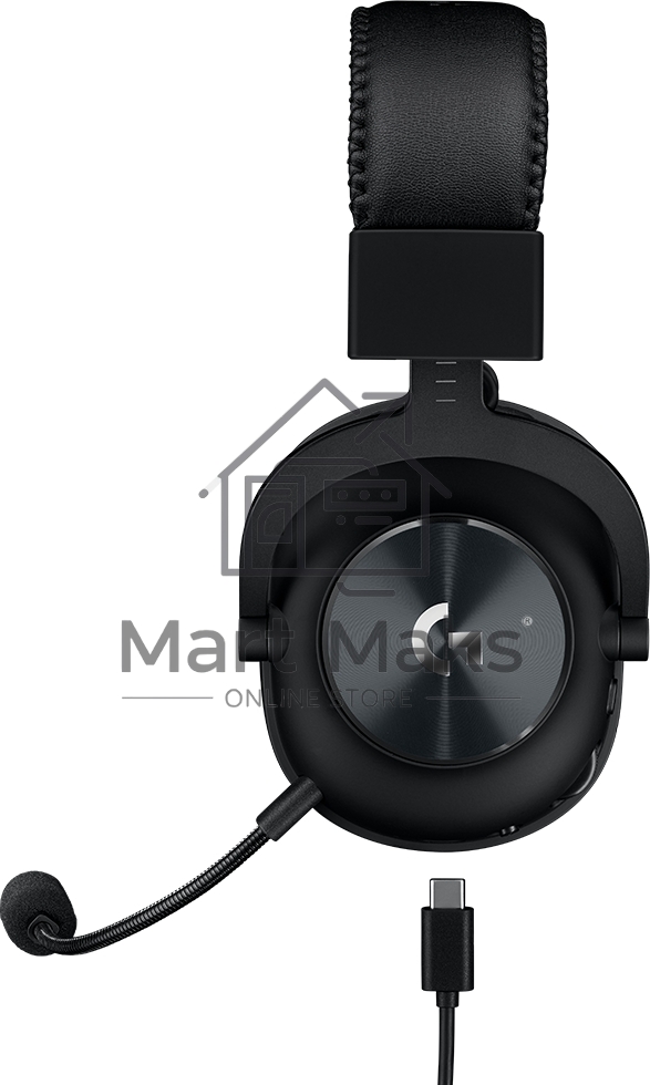 Наушники с микрофоном Logitech Pro X LIGHTSPEED черный мониторные BT оголовье (981-000907)
