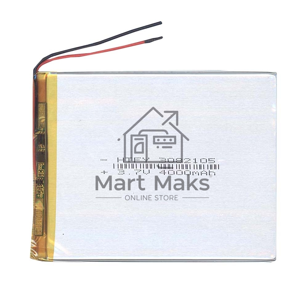 Аккумулятор Li-Pol (батарея) 3*82*105мм 2pin 3.7V/4000mAh