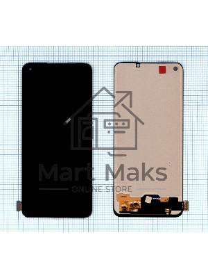 Дисплей для Realme 10 (TFT) черный