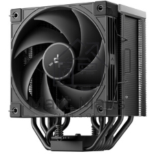 Кулер для процессора DEEPCOOL AK700 DIGITAL WH LGA1851/1700/1200/115X/AM5/AM4 (9шт/кор, TDP 260W, PWM, Fan 120mm, 7 тепл. трубок, Copper Base, белый) RET