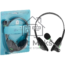 Гарнитура Oklick HS-M100 чёрный, проводная, 3.5 мм
