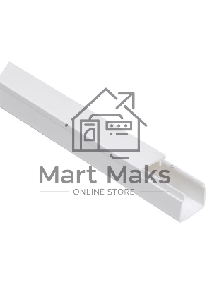 Кабель-канал 16х16 L2000 пластик ЭЛЕКОР ИЭК CKK10-016-016-1-K01