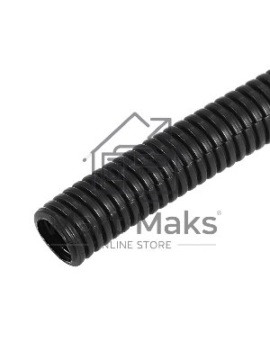 Трубa автомобильная гофрированная ППНг Rexant Ø 16,5 мм, разрезная негорючая (бухта 50 м/уп.)