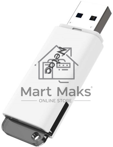 Флешка USB R/W R/W Netac U185 64Gb <NT03U185N-064G-30WH>, USB3.0, с колпачком, пластиковая белая