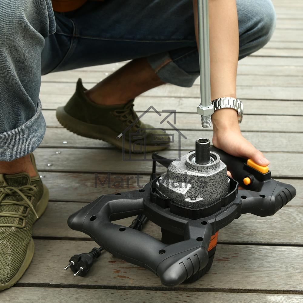 Дрель-миксер Deko DKM1600W, 1600 Вт, сетевая