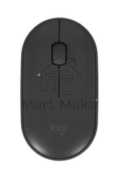 Мышь беспроводная Logitech Pebble M350 графитовый, 1000 dpi, радиоканал, Bluetooth, USB, кнопки - 3