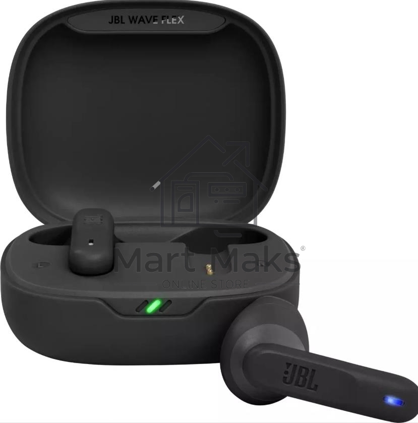 Гарнитура JBL WAVE FLEX черный Bluetooth