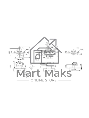 Термостат биметаллический KSD301 10А/10 С нормально разомкнутый