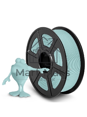 Филамент NVPrint PLA Matte Powder Blue для 3D печати диаметр 1.75мм длина 330 метров масса 1 кг