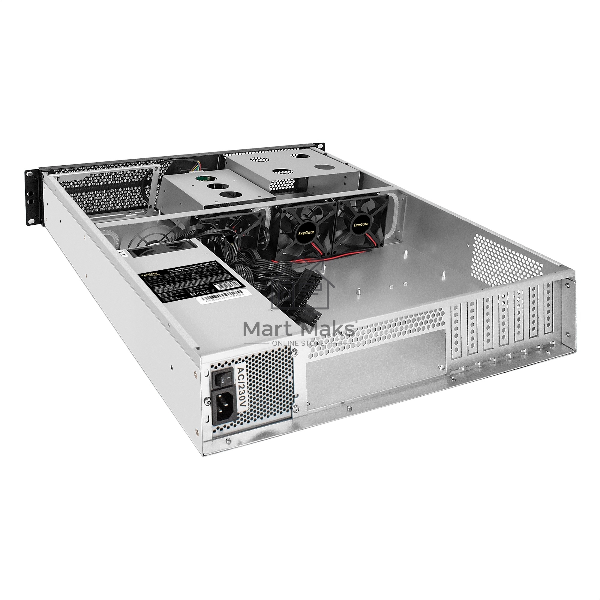 Серверный корпус ExeGate Pro 2U550-04 (RM 19