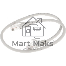 Патч-корд 5-970 0.5 1G UTP 4 пары cat.5e CCA molded 0.5м серый RJ-45 (m)-RJ-45 (m)