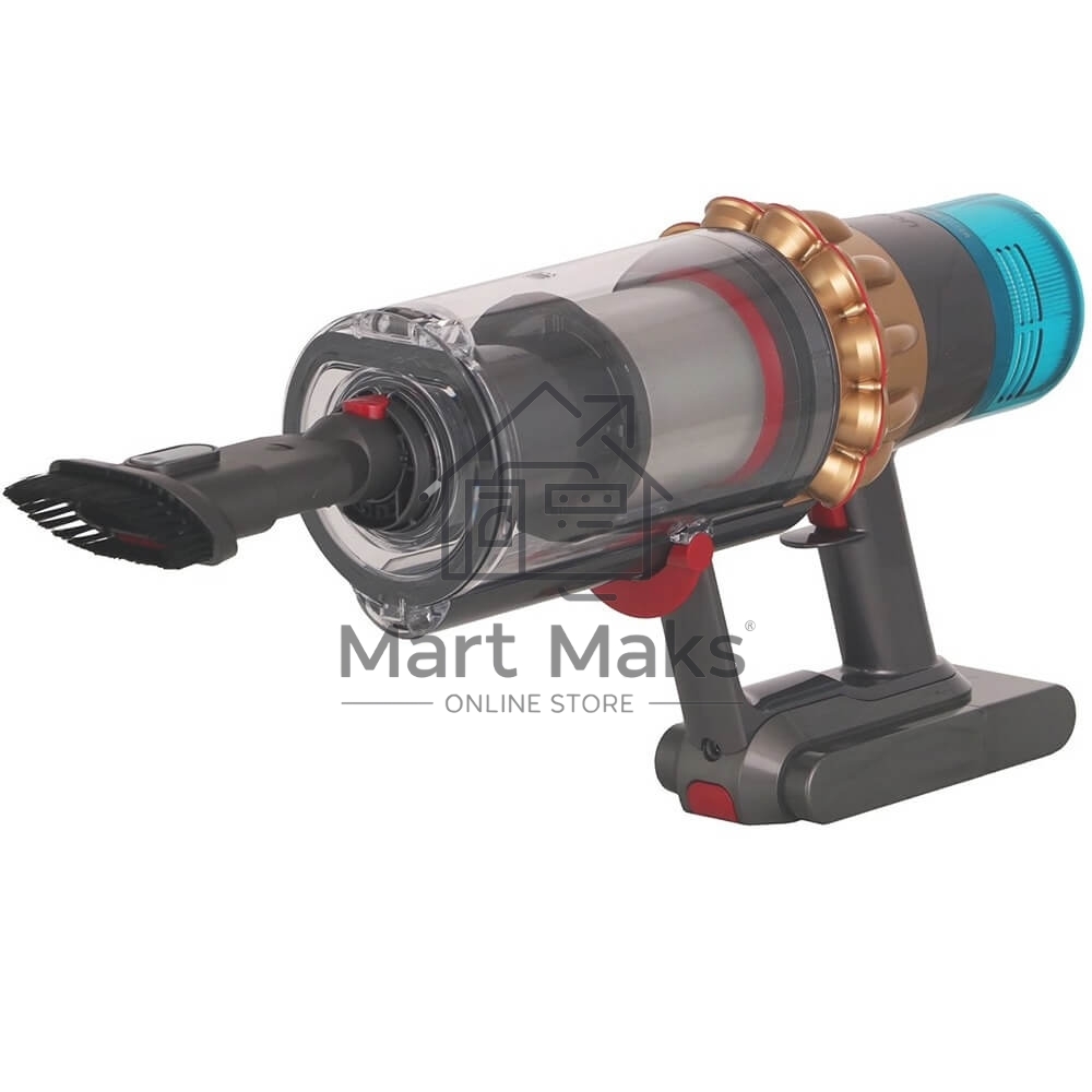 Пылесос вертикальный/ручной Dyson SV47 V15 DT золотистый, питание от аккумулятора, 240 Вт, уборка сухая, пылесборник 0.77 л, работа от АКБ max 60 мин
