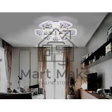 Светильник Ambrella light FA2922 CH хром 138W 600*600*130 (ПДУ РАДИО 2.4)