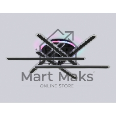 Потолочный светодиодный светильник FA8908 BK/CH черный/хром 125W 3000-6400K+RGB 800*770*160 (ПДУ ИК)