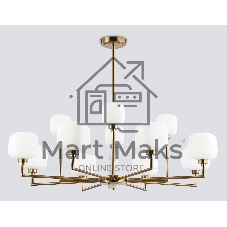 Люстра Ambrella light LH53019/12 BS/FR латунь/белый матовый G9*12 max 40W D910*680