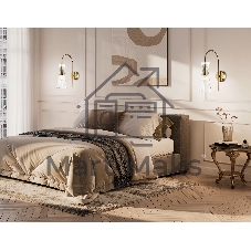 Настенный светильник Ambrella light LH55705 BS/CL латунь/прозрачный E14 max 40W 220*90*300