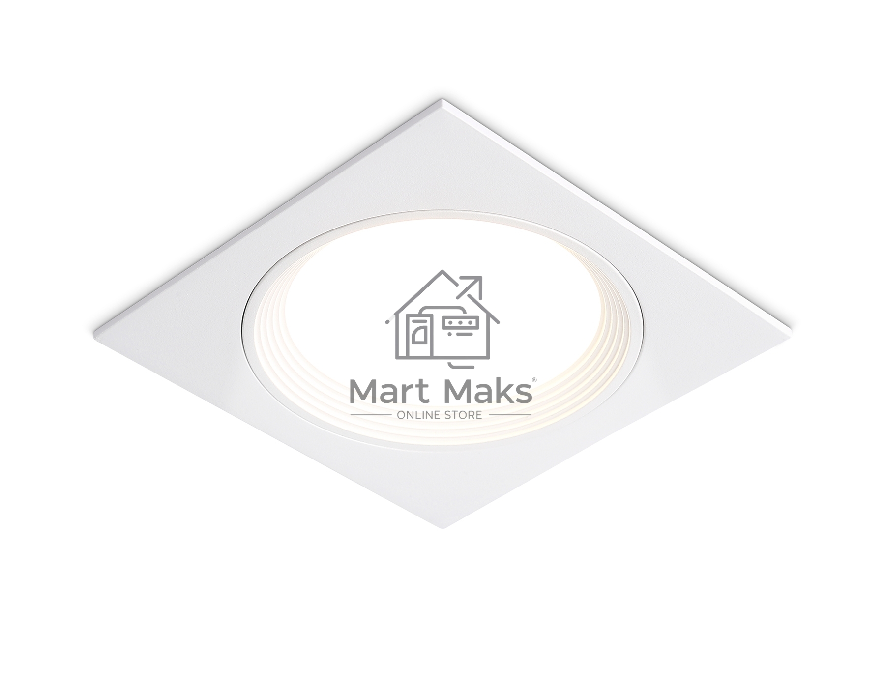 Светильник Ambrella light TN51803 WH белый GX53 max 15W 110*110*23