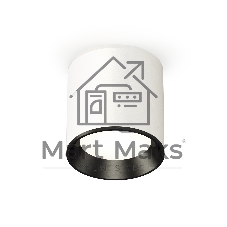 Светильник Ambrella Light XS6301003 SWH/PBK белый песок/черный полированный MR16 GU5.3 (C6301, N6103)