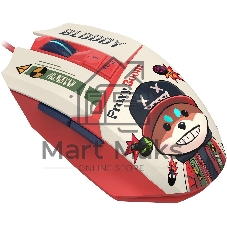 Мышь проводная A4Tech Bloody W63 Max Proxy Boom бежевый/красный, 12000 dpi, USB, кнопки - 9