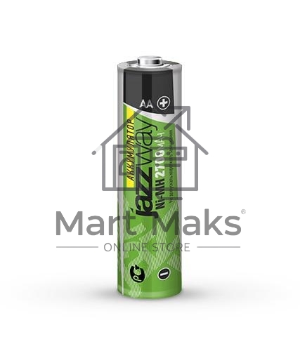 Аккумулятор JazzWay AA/HR6 NI-MH 2700 мАч предзаряженный BL-2 (блист.2шт)