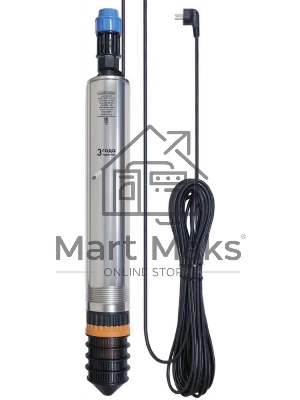 Садовый насос скважинный Джилекс ВОДОМЕТ 55/50 600Вт 3300л/час (в компл.:Фирменный обратный клапан)
