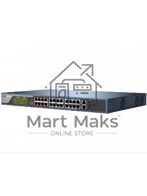 Коммутатор Hikvision DS-3E0326P-E(B) Неуправляемый