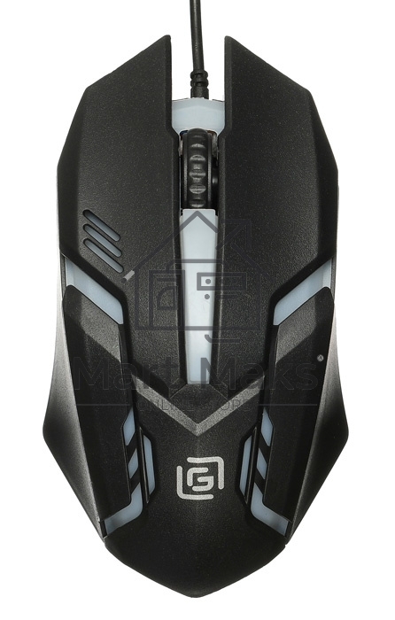 Мышь проводная Oklick 396M INSOMNIA черный, 1000 dpi, USB, кнопки - 3