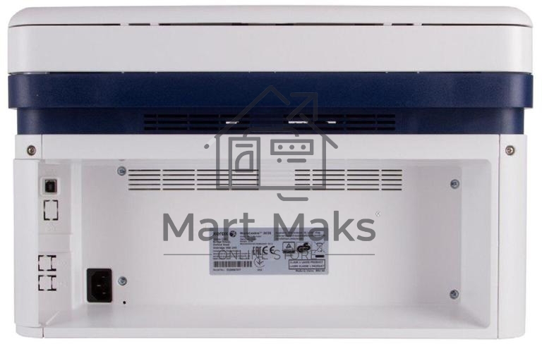 МФУ лазерный Xerox WorkCentre 3025BI (WC3025BI#), A4, ч/б, печ. до 20 стр/мин., скан. до 17 стр/мин. (ч/б) 4 стр/мин. (цвет), 1200 x 1200 dpi (печать) 600 x 600 dpi (скан.), Wi-Fi, USB, Air Print