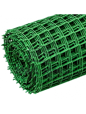 Садовая решетка Россия в рулоне 1x20 м, ячейка 50x50 мм - зеленая 64516