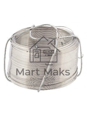 Проволока из нержавеющей стали 0,7 мм, длина 75 м Сибртех