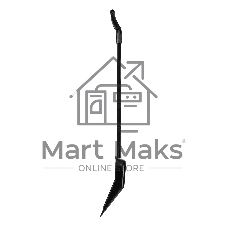 Лопата для уборки снега Сибртех поликарбонат, 460х400х1430 мм, стальной черенок