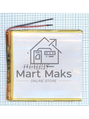 Аккумулятор Li-Pol (батарея) 3*110*115мм 2pin 3.7V/4000mAh