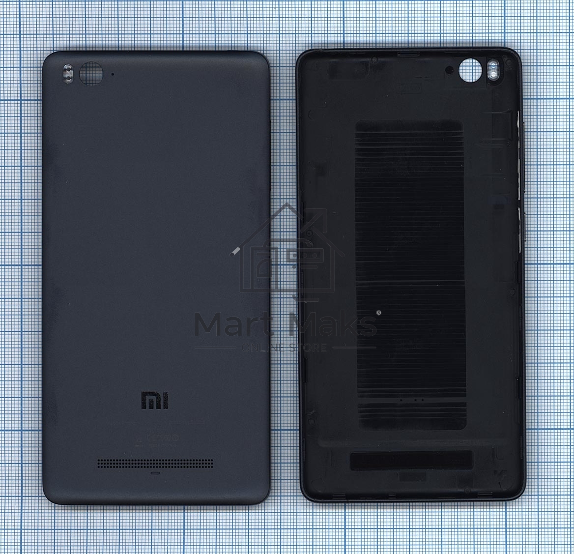 Задняя крышка для Xiaomi Mi 4 i серая