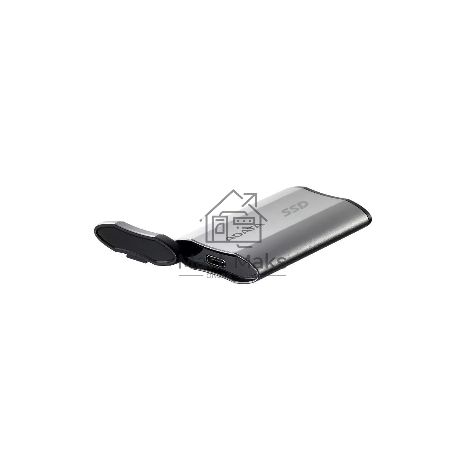 Внешний накопитель SSD ADATA 2Tb SD810 USB Type-C (2000/2000 Mb/s) metal case grey (SD810-2000G-CSG)