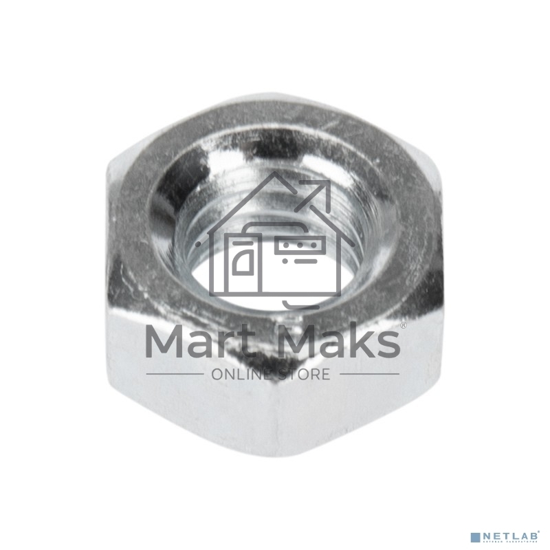 Гайка шестигранная KRANZ DIN 934, M10, короб (50 шт./уп.)