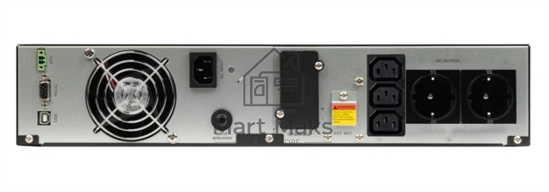 Источник бесперебойного питания Smartwatt DATA PRO COMBO 1kVA 900Вт 1000ВА черный