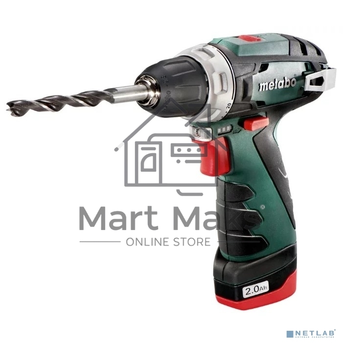 Аккум.дрель METABO PowerMaxx BS (600079550)2х2Ач в сумке