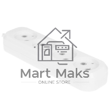 Удлинитель бытовой Smartbuy (SBE-10-4-03-N) 4 гнз х 3,0 м (10А/2.2 кВт, ПВС 2х1.0)