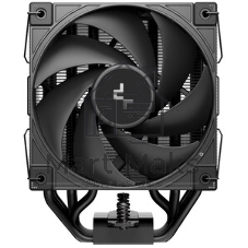 Кулер для процессора DEEPCOOL AK700 DIGITAL WH LGA1851/1700/1200/115X/AM5/AM4 (9шт/кор, TDP 260W, PWM, Fan 120mm, 7 тепл. трубок, Copper Base, белый) RET