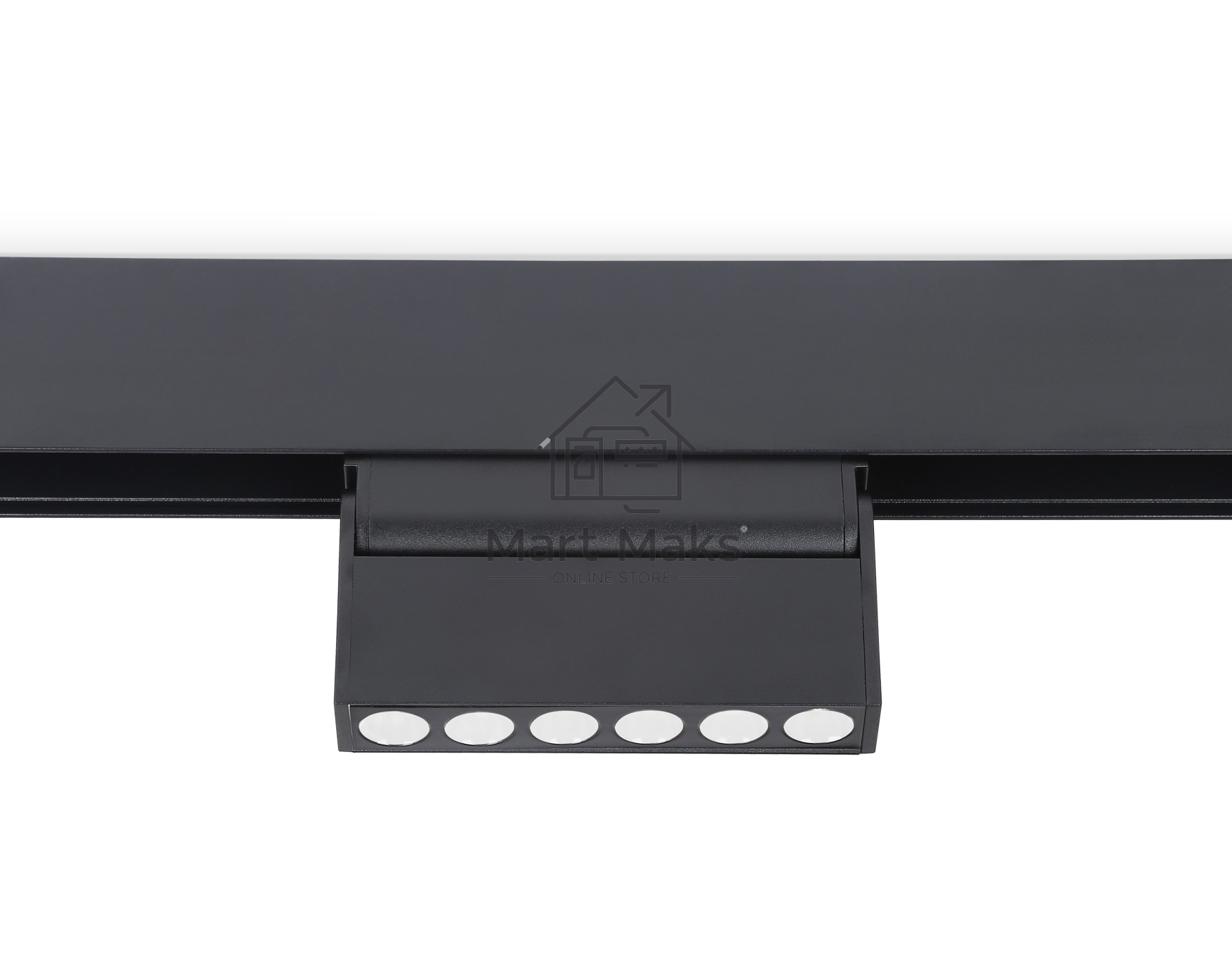 Светильник трековый светодиодный GL4040 BK черный IP20 6W 4200K 48V 24° 115*22*105
