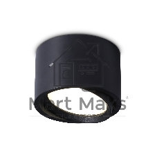Светильник накладной TN6808 BK черный GX53 D100*65