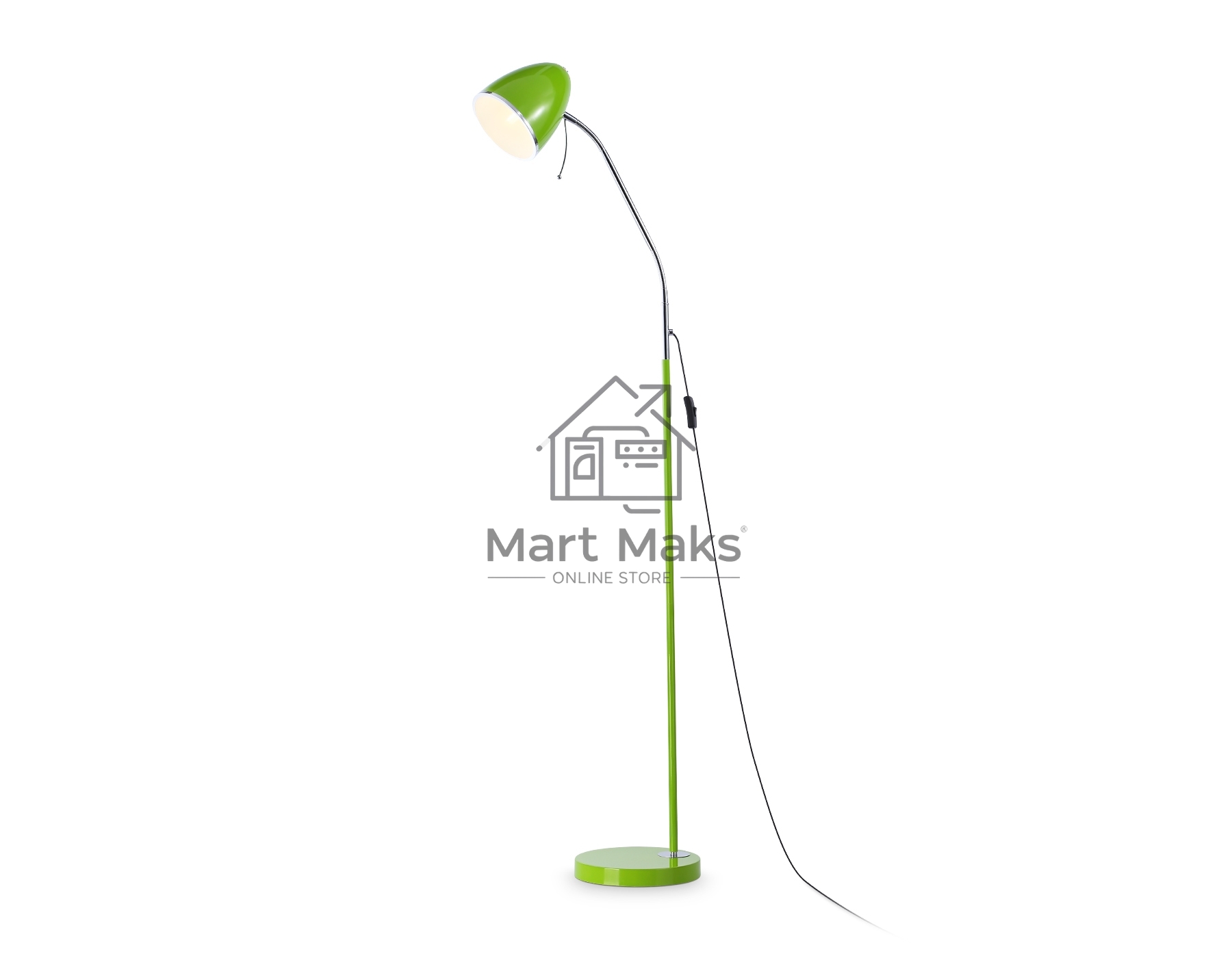 Светильник Ambrella light TR97693 GN зеленый  E27 max 40W D150*1540